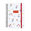 Hello Kitty Lined Notebook (Elastic Closure) Stationery Japan Original   