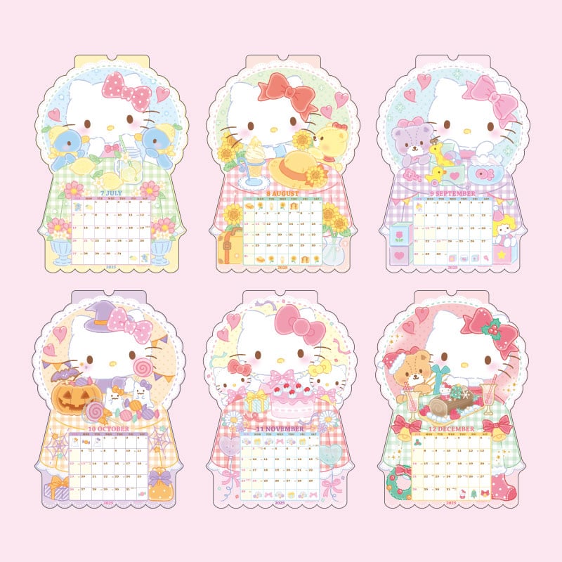 Hello Kitty 2025 Die-Cut Wall Calendar hello-kitty-2025-die-cut-wall-calendar