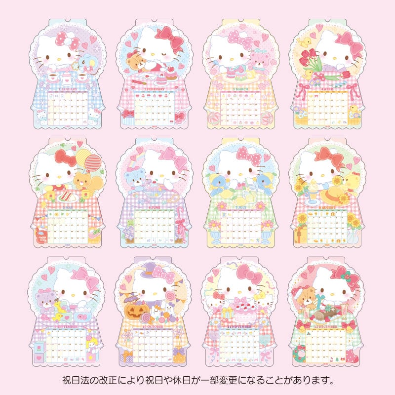 hello-kitty-2025-die-cut-wall-calendar