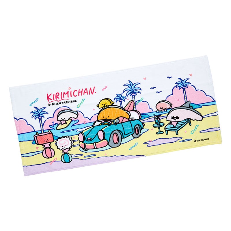 きりみちゃん　ビーチタオル Kirimichan Hand Towel (Summer Festival Forever Series)