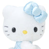 Hello Kitty 50th Anniv. Plush Mascot (Quilted Blue) Plush Japan Original   