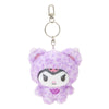 Kuromi Plush Mascot Keychain (Leopard Pals Series) Accessory Japan Original   