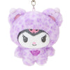 Kuromi Plush Mascot Keychain (Leopard Pals Series) Accessory Japan Original   