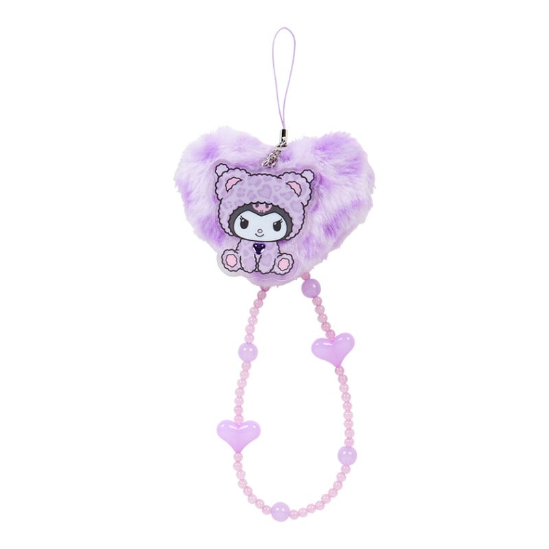 NEW Sanrio Kuromi Leopard Print Hair Clip Pin Charm Gal Bear Ears Kawaii purple Sanrio | Accessories | New Sanrio Kuromi Leopard Print Hair  main image 4