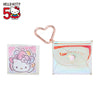Hello Kitty Sticker & Pouch Set 50th Anniv. (Fashionable Ribbons Series) Stationery Japan Original