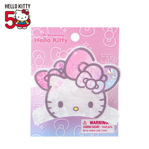 Hello Kitty Hair Clip 50th Anniv. (Fashionable Ribbons Series) Accessory Japan Original