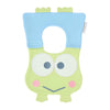 Sanrio Baby Organic Cotton Keroppi Face Bib Kids Japan Original
