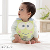 Sanrio Baby Organic Cotton Keroppi Face Bib Kids Japan Original