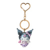 Kuromi Sparkle Keychain (Dreaming Angel Series Pt 2) Accessory Japan Original
