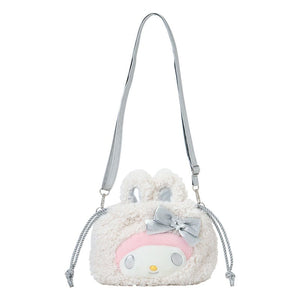 My Melody 2-Way Crossbody Bag (Snow Bunny Series) Bags Japan Original
