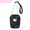 Hello Kitty Black Quilted Mini Crossbody (I Love Hello Kitty Series) Bags Japan Original