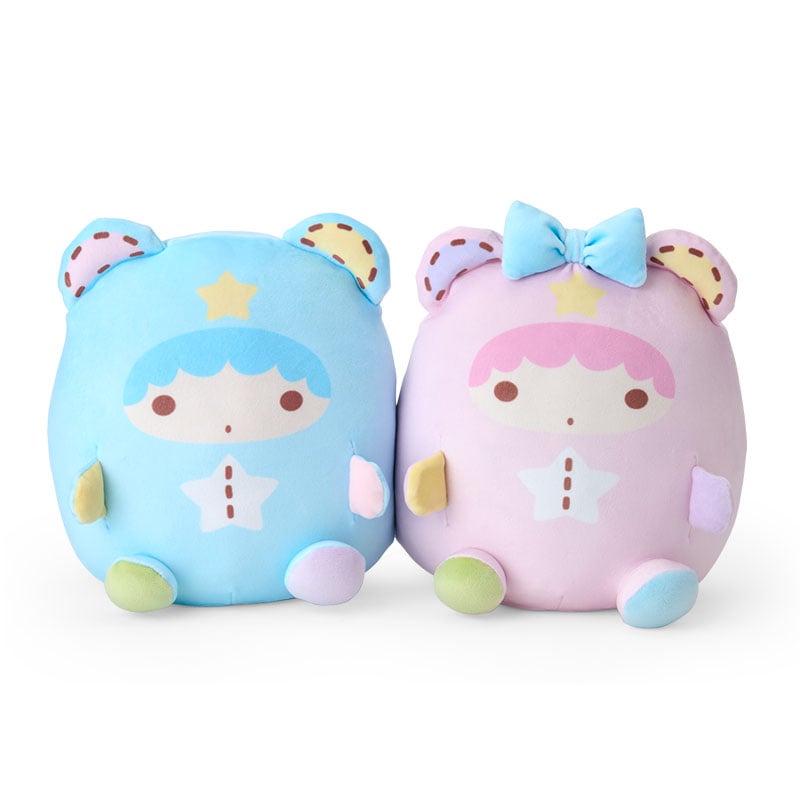 Friend Sanrio Little Twin Stars Borsa Della Spesa Riutilizzabile, 30x40x14 Cm, In Polipropilene, Nero/Rosso