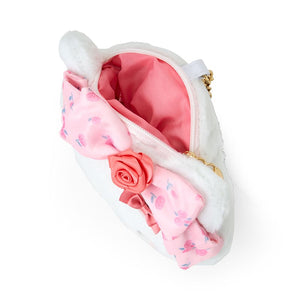 Hello Kitty Plush ID Card Holder (Dolly Rose Design Series) Accessory Japan Original