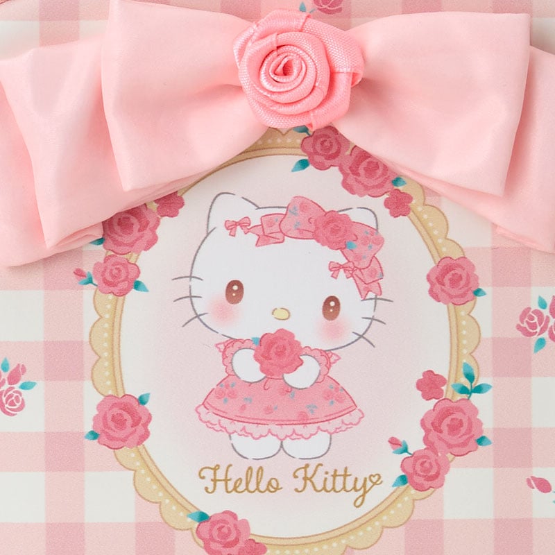 Hello Kitty Mini Zipper Pouch (Dolly Rose Design Series) Bags Japan Original
