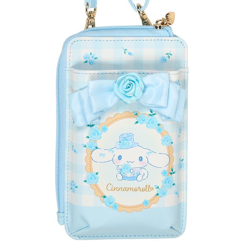 Cinnamoroll Crossbody Phone Bag (Dolly Rose Design Series) Accessory Japan Original