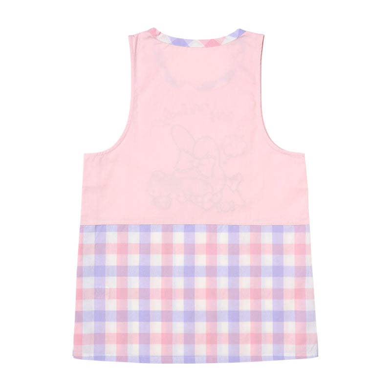 My Melody Gingham Pinafore Apron Home Goods Japan Original