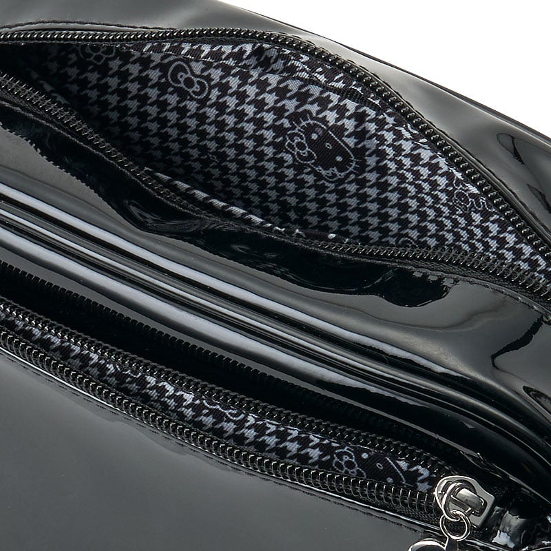 Hello Kitty Crossbody Bag (Silver Houndstooth Series) Bags Japan Original