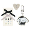 Cinnamoroll Smartphone Charm Set (Silver Houndstooth Series) Accessory Japan Original