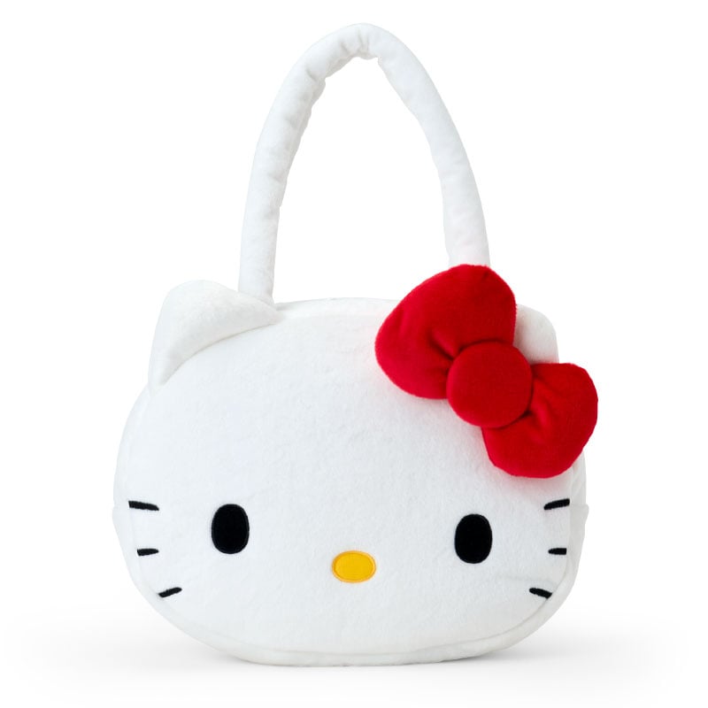 Hello Kitty Plush Face Tote Bag Bags Japan Original