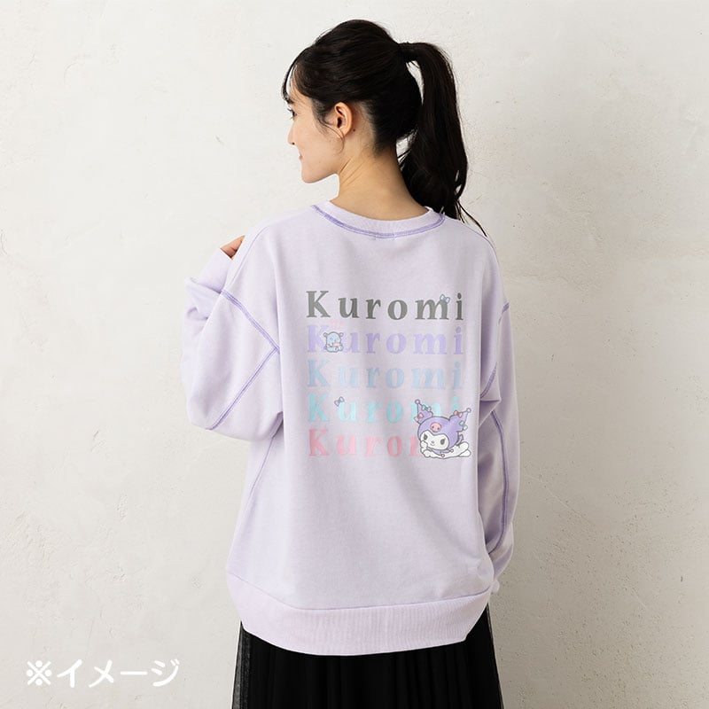 Kuromi Everyday Relaxed Sweatshirt Apparel Japan Original