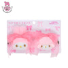 My Melody & My Sweet Piano Plush Hair Clip Set (50th Anniv. Ribbon Series) Accessory Japan Original
