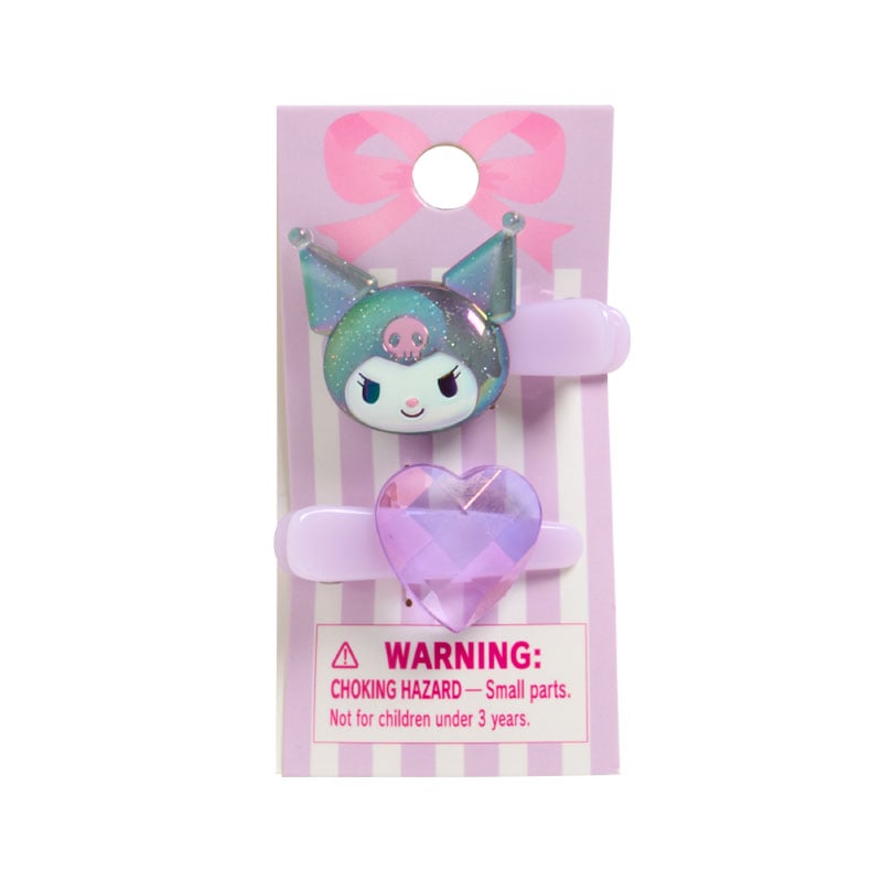 Kuromi Micro Mini Hair Clips Accessory Japan Original