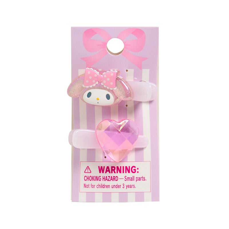 My Melody Micro Mini Hair Clips Accessory Japan Original