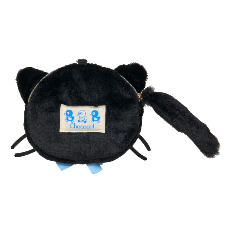 Chococat Pouch Chococat Plush Mini Face Pouch (Sanrio Cat Club Series)