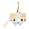 Masyumaro Plush Mini Face Pouch (Sanrio Cat Club Series) Bags Japan Original