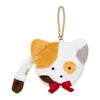 Noranekoland Plush Mini Face Pouch (Sanrio Cat Club Series) Bags Japan Original