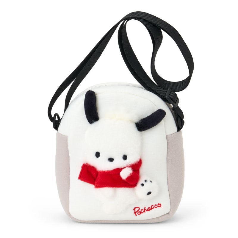Pochacco Plush Crossbody Bag (Dress-up Series) Bags Japan Original