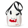 Pochacco Plush Crossbody Bag (Dress-up Series) Bags Japan Original
