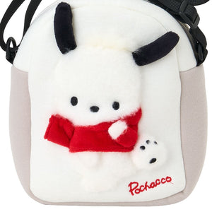 Pochacco Plush Crossbody Bag (Dress-up Series) Bags Japan Original