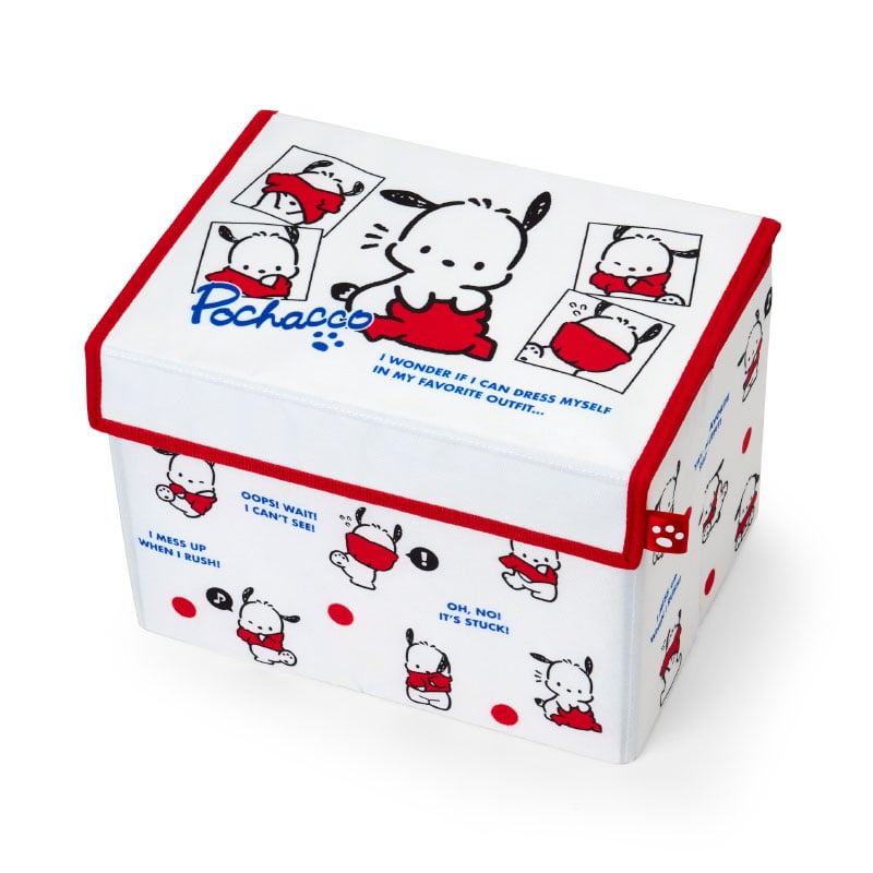 Pochacco Foldable Storage Box (Dress-up Series) Home Goods Japan Original