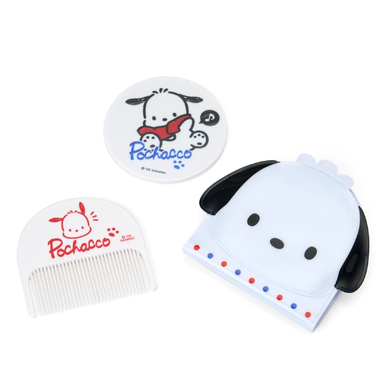 Pochacco 3-Pc Mirror and Comb Set (Dress-up Series) Beauty Japan Original