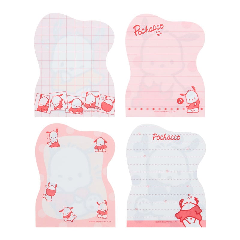 Pochacco Memo Pad (Dress-up Series) Stationery Japan Original