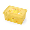 Pompompurin Clear Glitter Storage Bin (S) Home Goods Japan Original