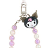 Kuromi Beaded Smartphone Charm Accessory Japan Original