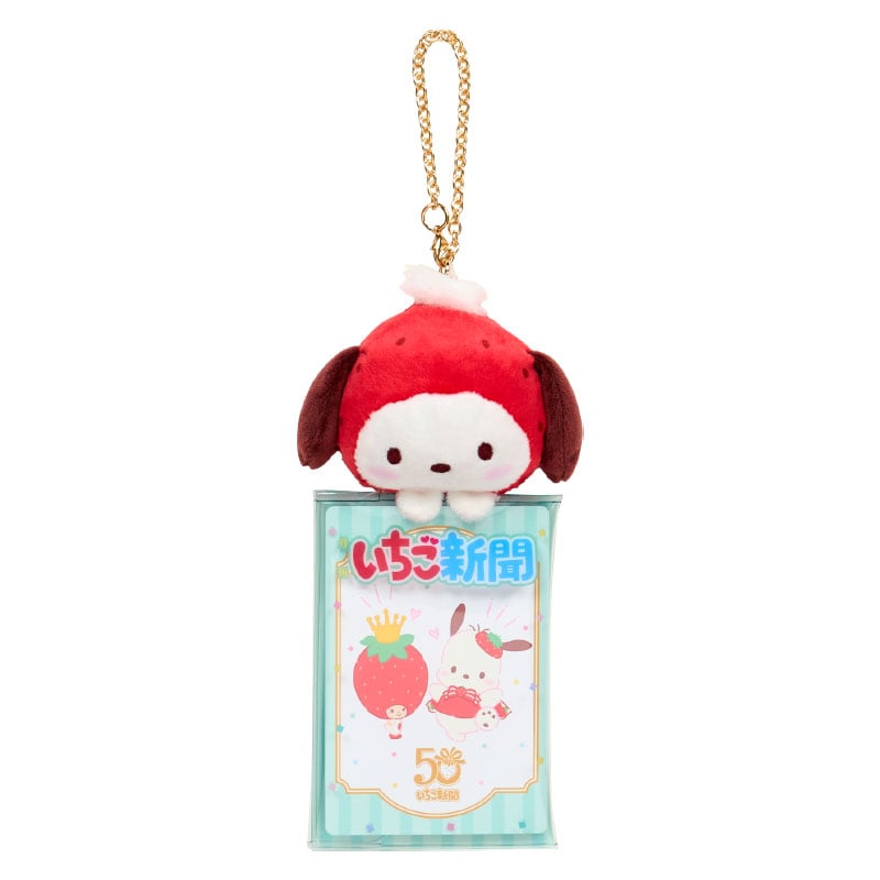 Pochacco ID Badge Holder (Strawberry News 50th Anniv. Series) Accessory Japan Original