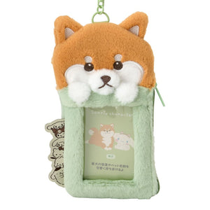 Sanrio Characters Shiba Plush ID Card Holder (Always Together Pet Series) Accessory Japan Original