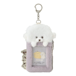 Sanrio Characters Bichon Frize Plush ID Card Holder (Always Together Pet Series) Accessory Japan Original