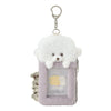 Sanrio Characters Bichon Frize Plush ID Card Holder (Always Together Pet Series) Accessory Japan Original