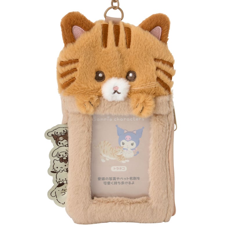 Sanrio Characters Tabby Plush ID Card Holder (Always Together Pet Series) Accessory Japan Original