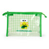 Keroppi Clear Gingham Zipper Pouch Bags Japan Original