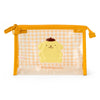 Pompompurin Clear Gingham Zipper Pouch Bags Japan Original