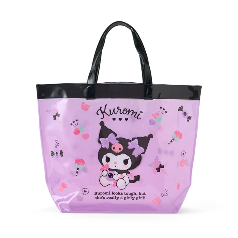 Kuromi Clear Vinyl Tote Bag Bags Japan Original
