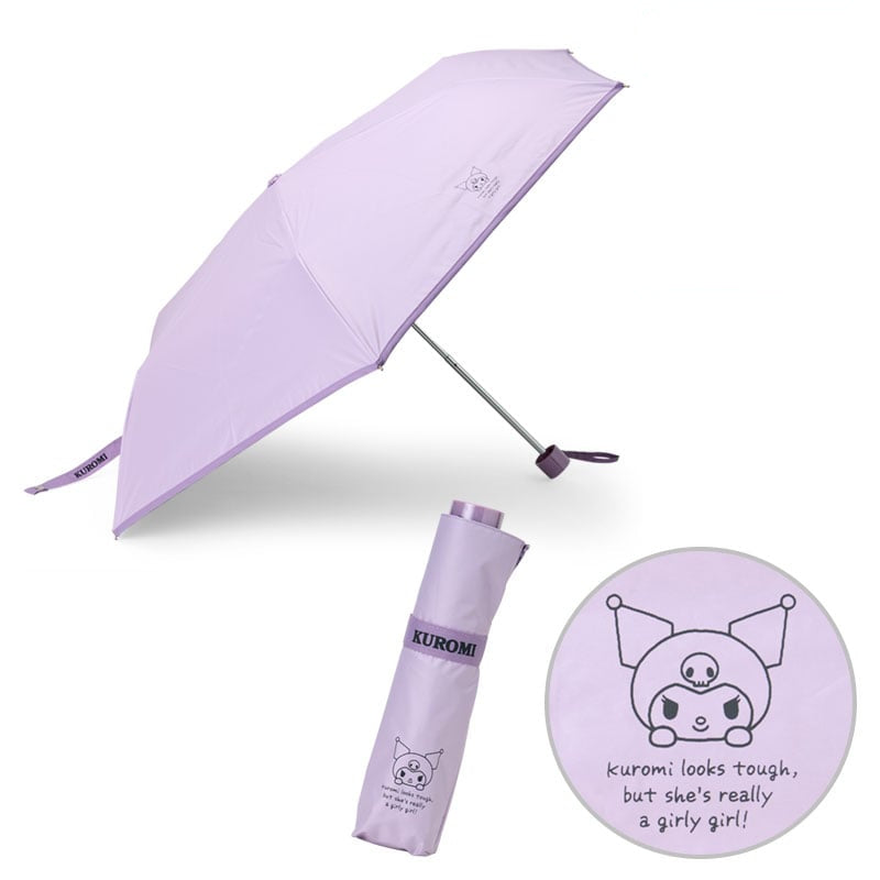 Kuromi Classic Compact Travel Umbrella Travel Japan Original