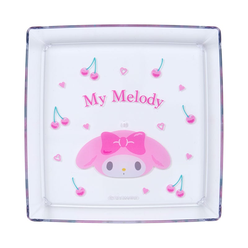My Melody Classic Acrylic Dessert Plate Home Goods Japan Original