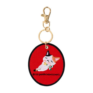 Kabukinyantaro Mascot Badge Keychain (Sanrio Character Award Series) Accessory Japan Original