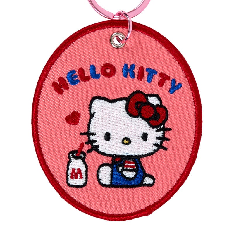 Hello Kitty Mascot Badge Keychain (Sanrio Character Award Series) Accessory Japan Original
